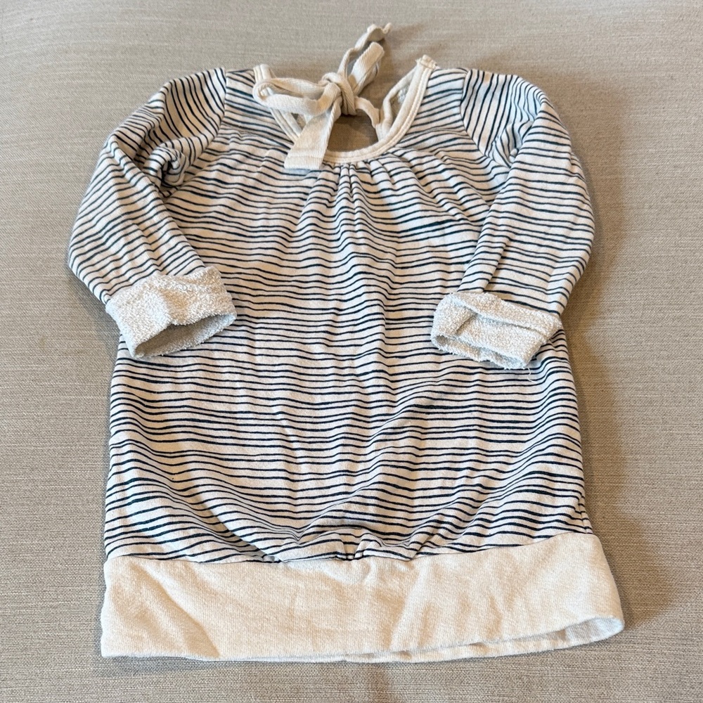 Childhoods Sweatshirt Dress with Bow Detail